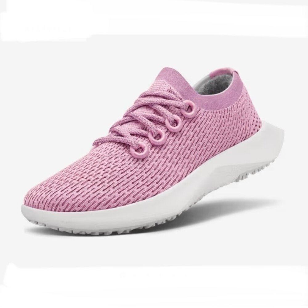 allbirds Men’s Tree Dasher 2 Buoyant Pink White Athletic Running Size 11